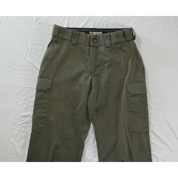 5.11 Tactical Women's Twill PDU Class B Cargo Pant. Washed Navy, Women's 10. GUC - Picture 5 of 9
